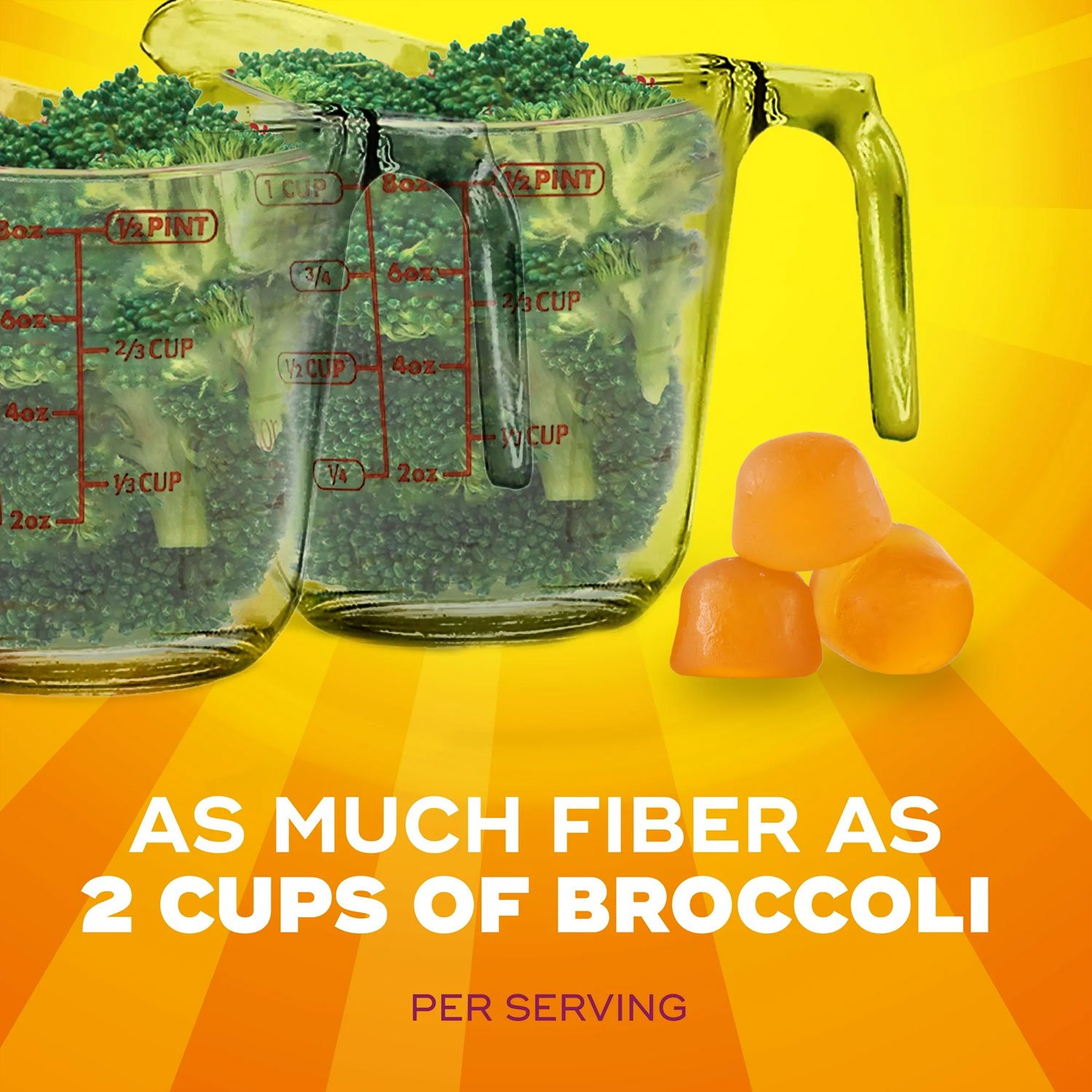 Metamucil Fiber Supplement No Sugar Added Fiber Gummies for Daily Digestive Health — изображение 3